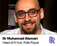 Dr Muhannad Alomari , European AI Hub Lead, Rolls-Royce