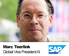Marc Teerlink, Global Vice President, Intelligent Enterprise Solutions & AI at SAP