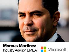 Marcus Vinicius Martinez, Industry Advisor, EMEA, Worldwide Financial Services, MICROSOFT